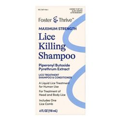 Foster & Thrive Lice Shampoo 4 oz. Bottle Scented (1238949_EA)