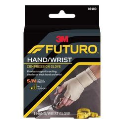 3M Futuro Support Glove Fingerless Small / Medium Over-the-Wrist Length Ambidextrous (971886_CS)