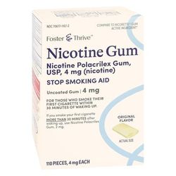 Foster & Thrive Stop Smoking Aid 4 mg Strength Gum (1239005_PK)