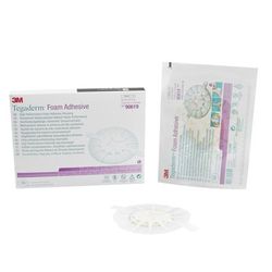 3M Tegaderm High Performance Foam Dressing 5-1/2 X 5-1/2 Inch With Border Film Backing Acrylic Adhesive Heel Sterile (472010_EA)