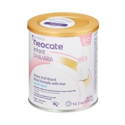 Neocate DHA & ARA Infant Formula Unflavored 14.1 oz. Can Powder Food Allergies (572151_CS)