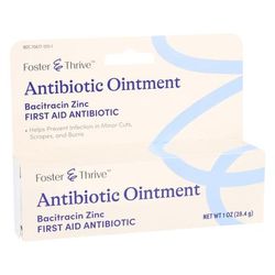 Foster & Thrive First Aid Antibiotic Bacitracin Ointment 1 oz. Tube (1244985_EA)