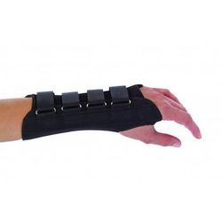 ProCare Wrist Support Aluminum / Cotton / Flannel / Suede Right Hand Black Medium (279415_EA)