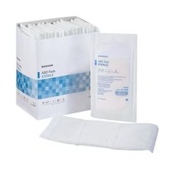 McKesson Abdominal Pad 5 X 9 Inch Sterile 1 per Pack (446057_BX)