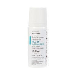 McKesson Antiperspirant / Deodorant Roll-On 1.5 oz. Fresh Scent (493425_CS)