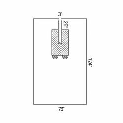 EENT Drape EENT Split Drape 76 W X 124 L Inch Sterile (314239_CS)