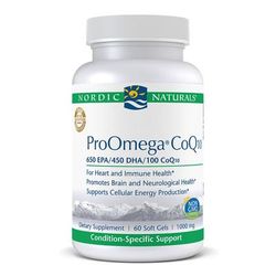 ProOmega CoQ10 Dietary Supplement Ubiquinone 100 mg Strength Softgel 60 per Bottle (1264947_BT)