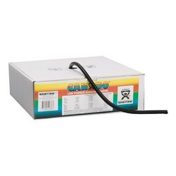 CanDo Low Powder Exercise Resistance Tubing Black 100 Foot Length X-Heavy Resistance (668329_EA)