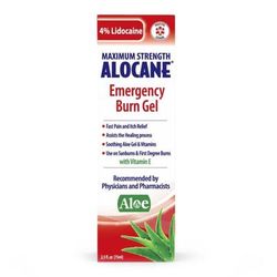 Alocane Maximum Strength Burn Relief BZK (Benzalkonium Chloride) / Lidocaine HCl Topical Gel 2.5 oz. Tube (1253909_EA)