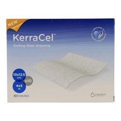 KerraCel Gelling Fiber Wound Dressing 4 X 5 Inch Rectangle Sterile (1189370_EA)