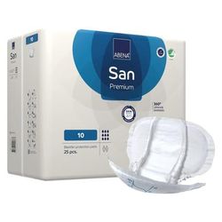 Abena San Premium Incontinence Liner 14.5 X 28.7 Inch Heavy Absorbency Fluff / Polymer Core Size 10 (1218222_PK)