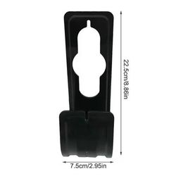 Garden Wall Mount Hose Organizer Rack black