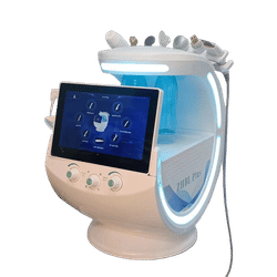 High Quality Smart Ice Blue Facial Treatment Machine, 7 In 1 Professional Portable Dermabrasion AI Skin Analysis united States