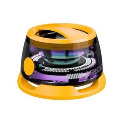 Magnetic Bluetooth Speaker Portable Mini Travel Stereo Light yellow
