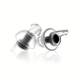 High Fidelity Ear Plugs For Concerts With Noise Reduction And Carrying Case black