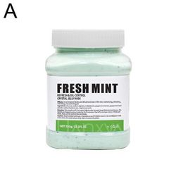 Hydrated Nourished Jelly Mask For Facial Professional Rose Smooth Skin Care Powder Peel Off Gel Mask a Mint 1 Bottle