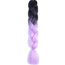 Jumbo Braids Extensions Synthetic Braiding Hair Kanekalon Afro Ombre Color Hair For Kids Children Crochet Twist Braid zitong b27 24inches