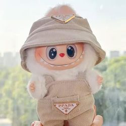 Labubu Corduroy Doll Clothing Set khaki