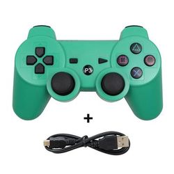 Bluetooth Wireless Gamepad Shell, EVA Hard Controller Case For PS3, PS5, Switch Pro, Xbox Series & One green