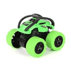 Kids Toys Car Fall Resistant Inertial Off Road Vehicle Toy With 360 Rotation Durable Four Wheel Drive Model green