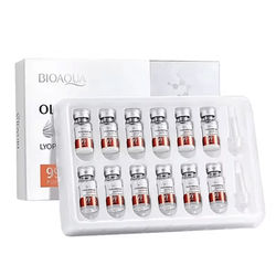 Peptide Facial Serum Set With Yeast Extract And Freeze Dried Essence For Anti Aging And Pore Care 12 Pcs