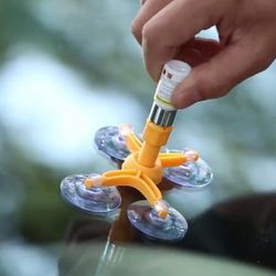 DIY Cracked Glass Repair Kit Best Windshield & Window Fixer DIY Cracked Glass Repair Kit Best Windshield & Window Fixer