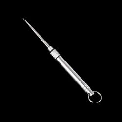 Titanium Toothpick Tube With Fruit Fork & Bottle Tool, Outdoor Portable Camping Gear, More Durable Than Floss 5