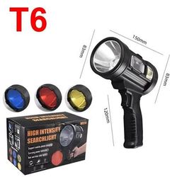 High Powered SolarSpot Pro Rechargeable Hunting Spotlight With COB Light small
