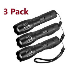 Military Grade Tactical Flashlight, High Powered, Zoomable Modes, Aluminum Body LED Flashlight For Emergency And Outdoor Military Grade Tactical Flashlight, High Powered, Zoomable Modes, Aluminum Body LED Flashlight For Emergency And Outdoor