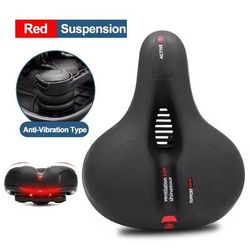 Shock Absorbing Bike Saddle With Breathable Hollow Design For Men And Women design 9