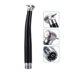 Colorful Dental High Speed Handpiece With Push Button And Air Turbine Spray black 2 Holes