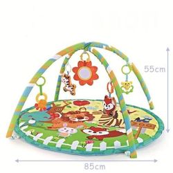 Educational Fitness Frame For Children Play Mat, Multi Purpose Crawling Blanket & Baby Gym Toys a2