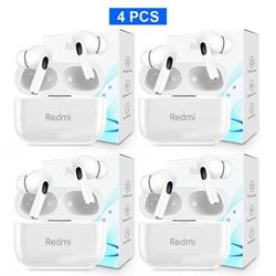 Xiaomi TWS Bluetooth Earbuds HD Stereo Sound With LCD Touch Charging Case 4pcs No Touch Screen