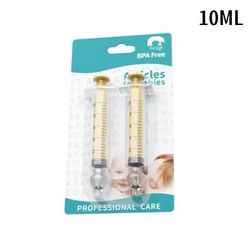 Gentle Baby Nasal Cleaner Syringe Set For Infants And Toddlers yellow