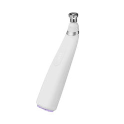 Portable Diamond Microdermabrasion Device Exfoliating Vacuum Blackhead Remover For Deep Facial Cleansing white