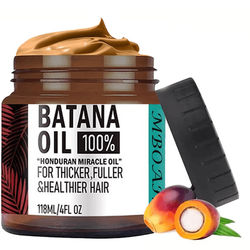 100 Percent Unrefined Batana Oil Deep Hair Conditioner For Fuller, Thicker, Healthier Hair 100 Percent Unrefined Batana Oil Deep Hair Conditioner For Fuller, Thicker, Healthier Hair
