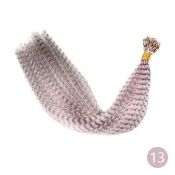 Feather Hair Extension, Tip Rainbow Synthetic Hairpiece, Fake Feather Hair For Women Kids Styling Or Cosplay 13 40cm (15.75in)