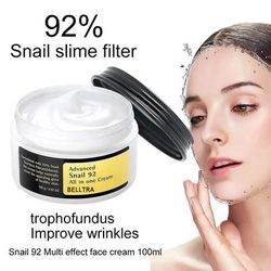 Advanced Snail Mucin 92% Repair Cream Anti Aging Korean Skin Care For Barrier Improvement & Deep Nourishment Advanced Snail Mucin 92% Repair Cream Anti Aging Korean Skin Care For Barrier Improvement & Deep Nourishment