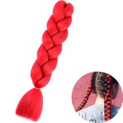 Jumbo Braid Hair Extensions, Ombre Kanekalon Synthetic Yaki Braids For Women, DIY Braiding Hair In Multiple Colors zitong a13 24inches