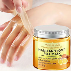 Vitamin C & Turmeric Hand Wax Mask For Hands And Feet, Smoothing & Illuminating Skin Care Vitamin C & Turmeric Hand Wax Mask For Hands And Feet, Smoothing & Illuminating Skin Care