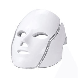 Foreverlily 7 Color LED Light Therapy Mask With Neck Care For Skin Rejuvenation And Acne Treatment Foreverlily 7 Color LED Light Therapy Mask With Neck Care For Skin Rejuvenation And Acne Treatment