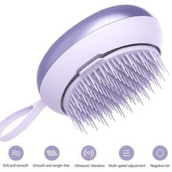 Hair Massage Comb With Electric Negative Ion, Two Vibration Modes, Smooth Frizz Free, Fluffy Hair Brush Hair Massage Comb With Electric Negative Ion, Two Vibration Modes, Smooth Frizz Free, Fluffy Hair Brush