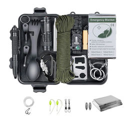 Professional Emergency Survival Kit Gear, Camping Multifunction Tactical Defense Equipment First Aid SOS Adventure Professional Emergency Survival Kit Gear, Camping Multifunction Tactical Defense Equipment First Aid SOS Adventure