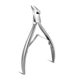 Stainless Steel Toe Nail Clipper For Ingrown & Thick Toenails, Precision Trimmer With Ergonomic Design silver
