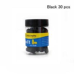 Soft Foam Earplugs For Sleeping Noise Reduction Sound Cancelling Travel Ear Plugs Protection Anti Bruit Insulation 30 Pcs Black