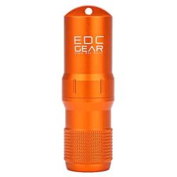 Waterproof Capsule Storage Container EDC Survival Box orange