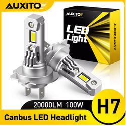 AUXITO H7 LED Headlight Bulbs 12V Canbus No Error For Toyota Honda Ford Kia And More AUXITO H7 LED Headlight Bulbs 12V Canbus No Error For Toyota Honda Ford Kia And More