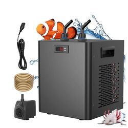 Aquarium Chiller 1 3 HP, Hydroponics & Coral Fish Cooling System W Pump & Pipe Aquarium Chiller 1 3 HP, Hydroponics & Coral Fish Cooling System W Pump & Pipe