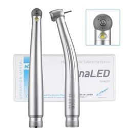 High Speed Dental Air Turbine Handpiece With LED Light 4 Hole