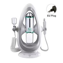 PureAqua 6 in 1 Hydra Dermabrasion Oxygen Facial Device double Heads eu Plug